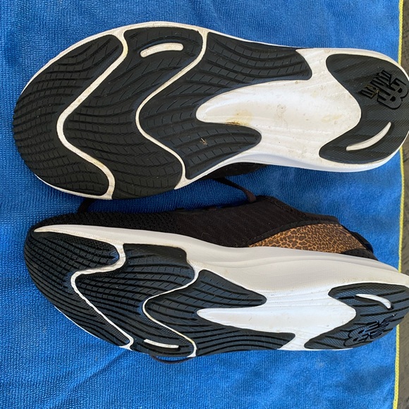 New Balance Black and Tan Women's Athletic Shoes - Picture 4 of 4